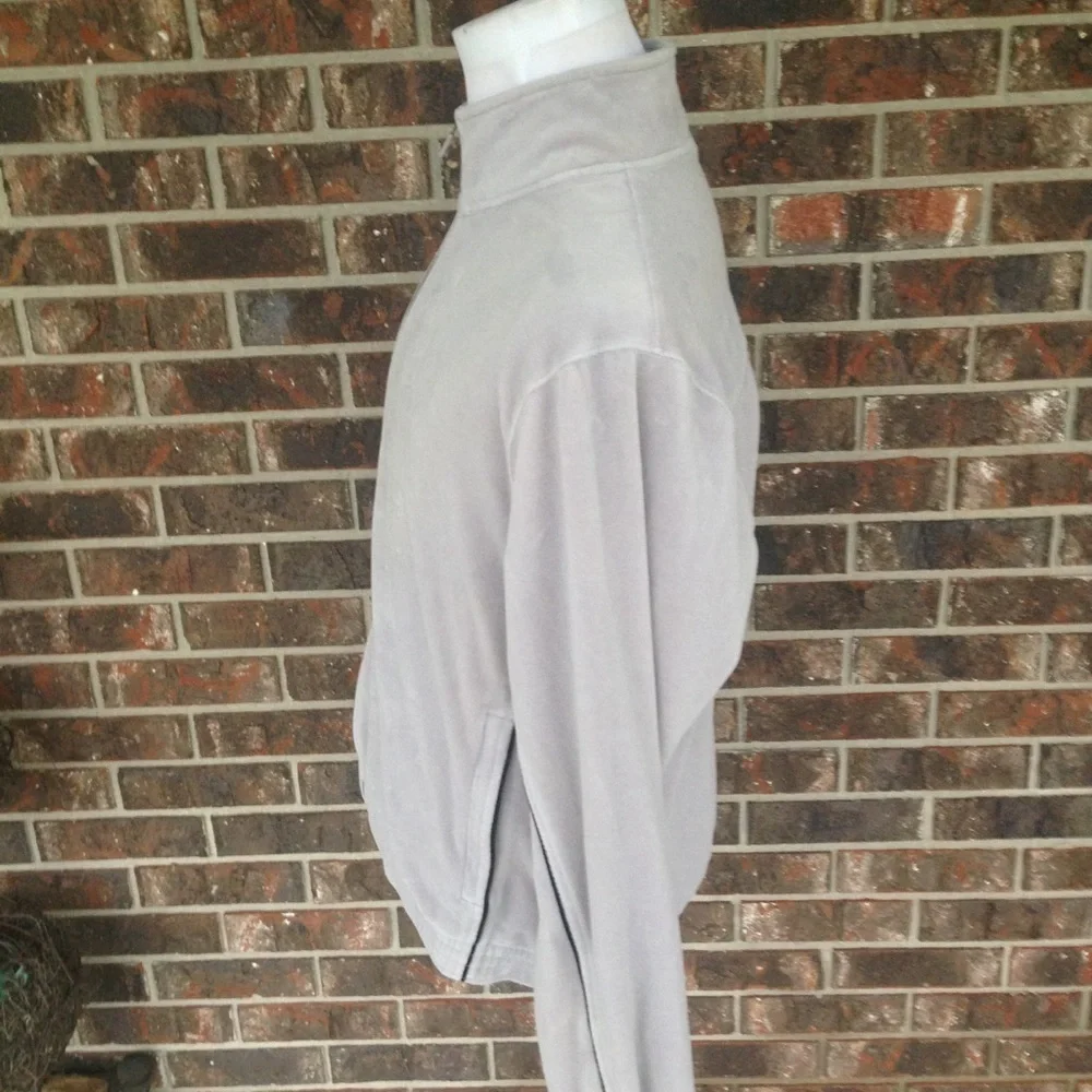 Nike Men's Full Zip Fleece Size Small Grey